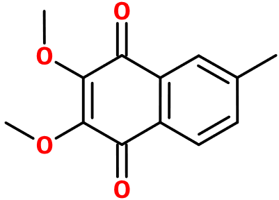 (图片) MC007658 2,3-Dimethoxy-6-methylnaphthalene-1,4-dione
